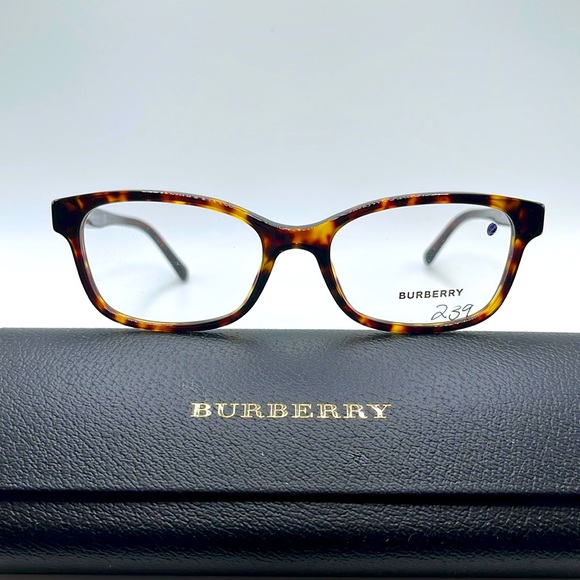 NWT. Burberry Classic Optical frames. Tortoiseshell with gold accents. - Picture 1 of 6